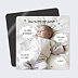 Magnet parrain marraine Certificat nuages