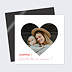 Magnet parrain marraine Photo cœur