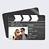 Faire-part mariage magnet Clap