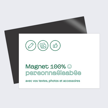 Magnet Faire-part Mariage Faire-part Mariage 100% Personnalisable