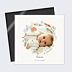 Magnet Faire-part Naissance Couronne renard