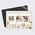 Magnet faire-part naissance Bouquet Sauvage Paysage