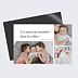 Magnet faire-part naissance Famille Nombreuse Recto