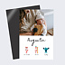 Magnet faire-part naissance Lilliputiens x Popcarte - certificat