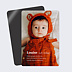 Magnet faire-part naissance Petite Définition