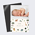 Magnet faire-part naissance Petite Jungle Recto