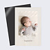 Magnet faire-part naissance Pictos Douceur de Lin
