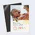 Magnet faire-part naissance Sunny Day Recto
