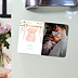 Magnet faire-part naissance Petite Robe Fille