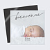 Magnet Faire-part Naissance Bienvenue noir
