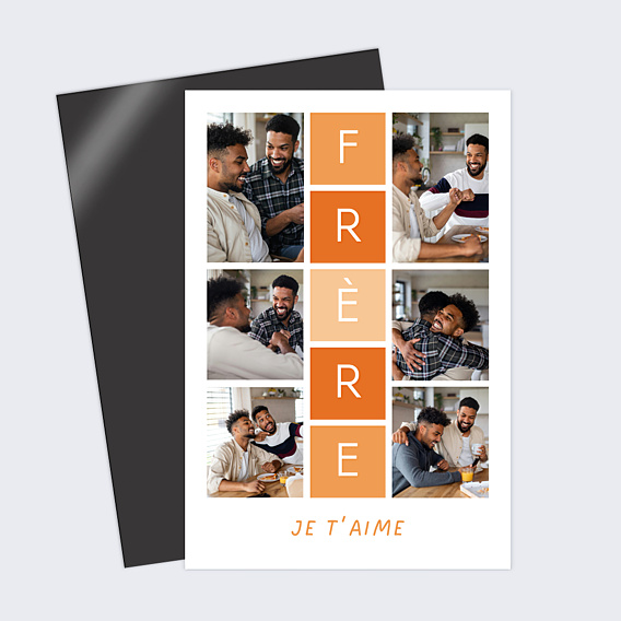 Magnet famille Marelle frère