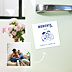 Magnet famille Portrait au trait simple