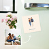 Magnet famille Portrait aligné minimaliste