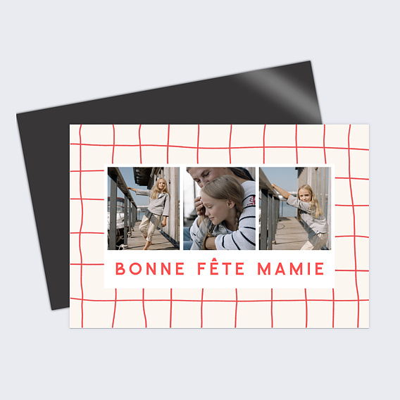 Magnet Fête des Grands-Mères Picnic Heureux