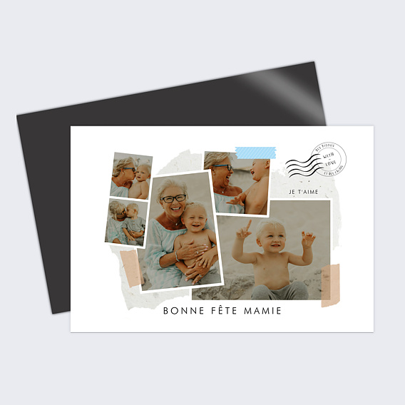 Magnet Fête des Grands-Mères Scrapbooking