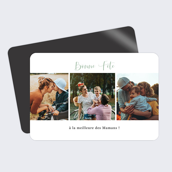 Magnet fête des mères Bonne Fête Maman