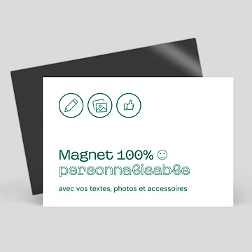 Magnet Invitation Anniversaire Mod�le 100% Personnalisable
