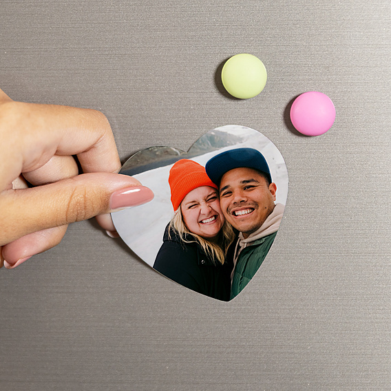 Magnets Magnet photo cœur