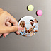 Magnets Magnet photo rond