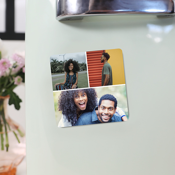 Magnet photo Magnet Multiphoto Simple Carré