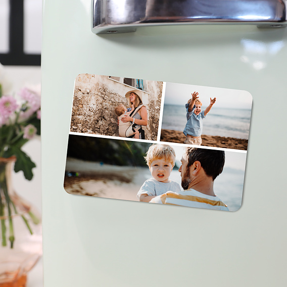 Magnet photo Magnet Multiphoto Horizontale