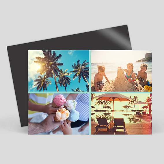 Magnet photo Magnet multiphoto 4 photos