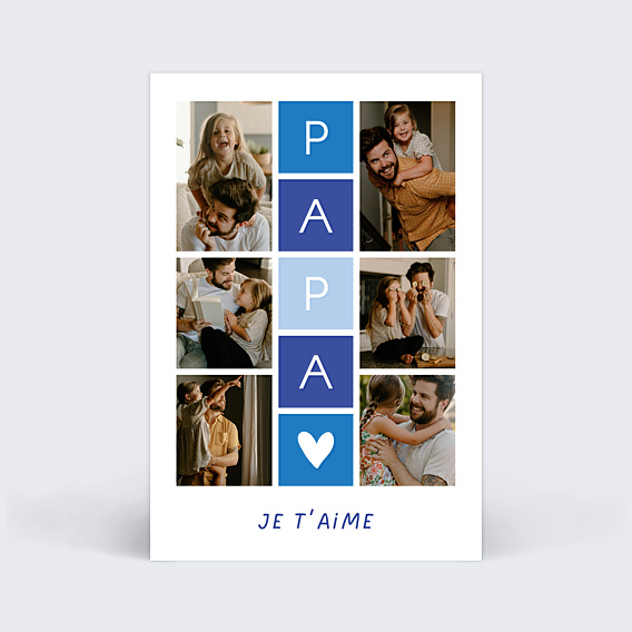 Magnet famille Marelle Papa