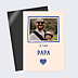 Magnet famille Cœur Bleu