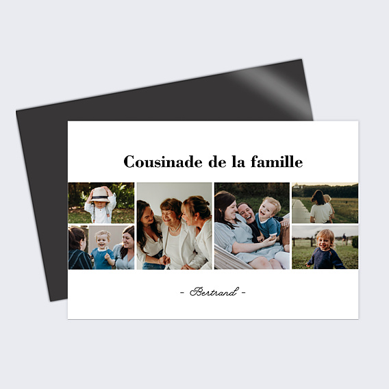 Magnet famille Moments Ensemble