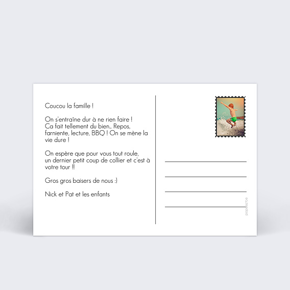 Magnet famille Magnet multiphoto 4 photos Verso