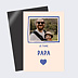 Magnet photo Cœur Bleu
