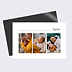 Magnet photo Triptyque Recto