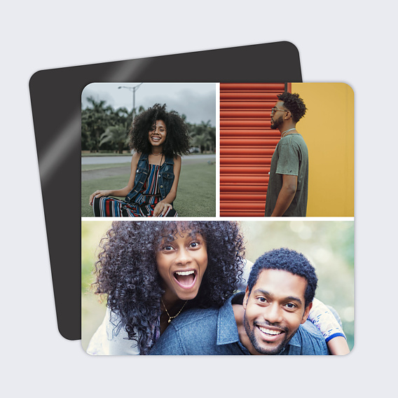 Magnet famille Magnet Multiphoto Simple Carré Recto
