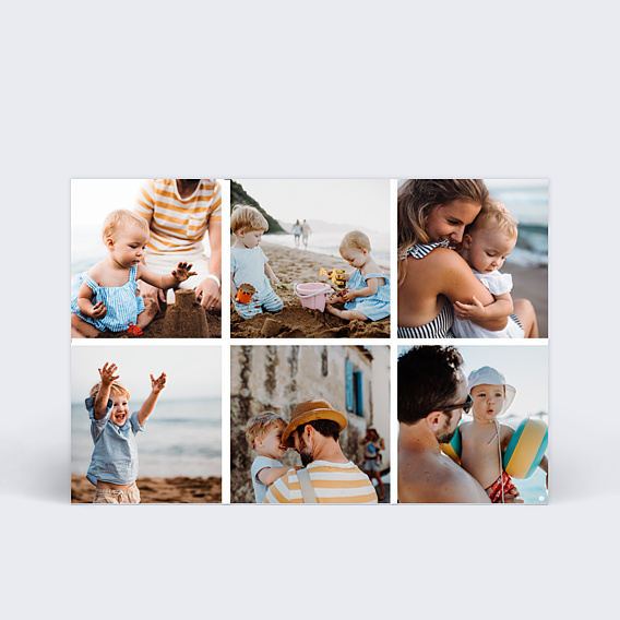 Magnet famille Magnet Multiphoto 6 Photos