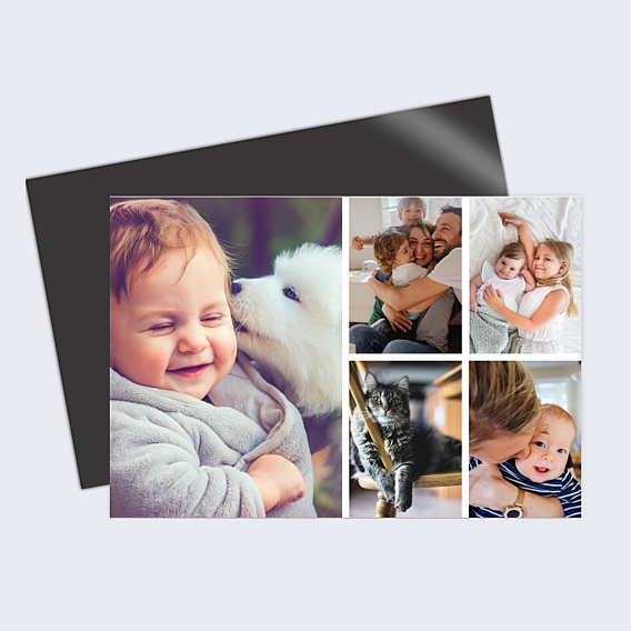 Magnet famille Magnet Multiphoto 5 Photos 1-4