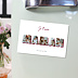 Magnet famille Lettres Maman
