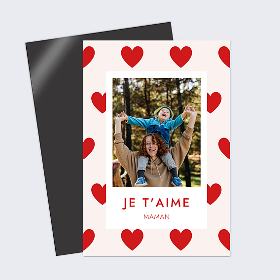 Magnet famille 1001 Cœurs