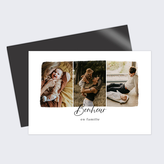 Magnet famille Triptyque Original