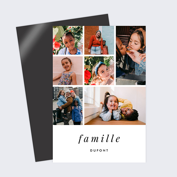 Magnet famille Belle Saison Recto