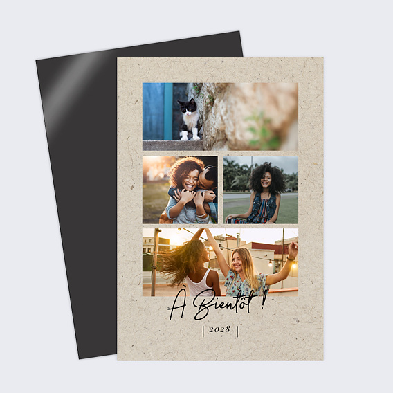 Magnet famille Magnet Chiné IV Recto