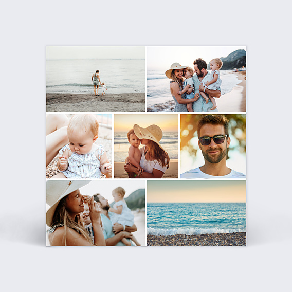 Magnet famille Sunset