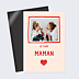 Magnet famille Cœur Rouge