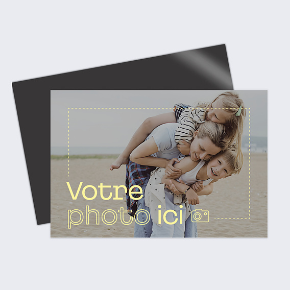 Magnet photo Votre Photo ici