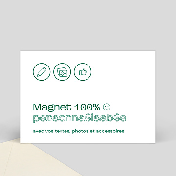 Magnet Professionnel 100% personnalisable
