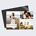 Magnet remerciement mariage Bandeau Graphique