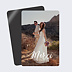 Magnet remerciement mariage Calligraphie Recto