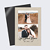 Magnet remerciement mariage Esprit Chiné II Recto