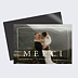 Magnet remerciement mariage Joli cadre