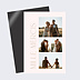 Magnet remerciement mariage Merci Pastel