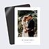 Magnet remerciement mariage Polaroid Simple